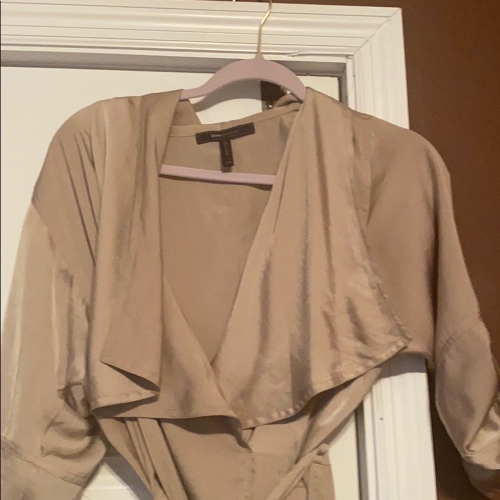 Satin BCBG sleek dress